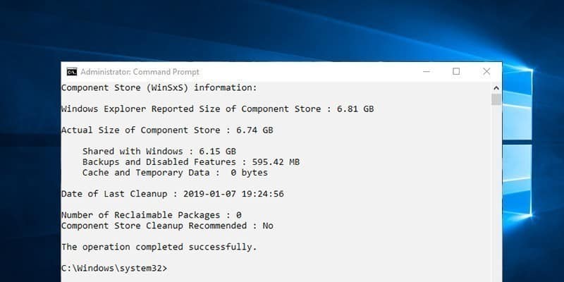 صورة لـ كيفية عرض وتنظيف مخزن المُكوِّنات على Windows 10 | component-store-featured