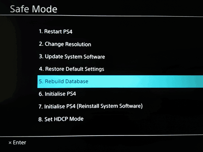 صورة لـ كيفية إصلاح خطأ البيانات التالفة على PS4 الخاص بك | fix-corrupted-data-ps4-rebuild-database-DzTechs