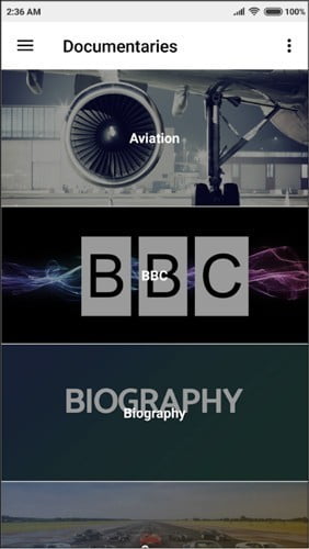 صورة لـ أفضل تطبيقات الأفلام المجانية على نظام Android | free-movie-apps-android-documentaries-DzTechs