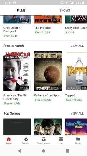 صورة لـ أفضل تطبيقات الأفلام المجانية على نظام Android | free-movie-apps-android-youtube-movies-DzTechs