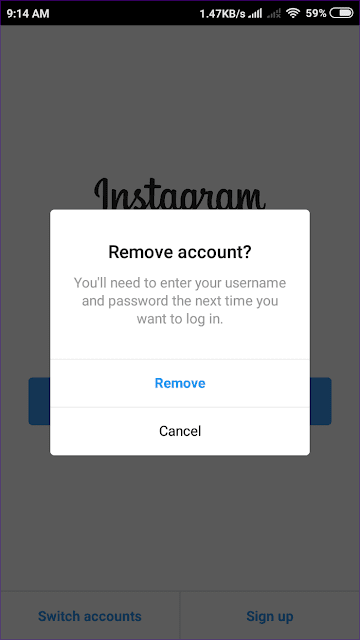 صورة لـ كيفية إزالة حساب Instagram الذي تم تذكره على جهازك | instagram-remove-remembered-account-7_935adec67b324b146ff212ec4c69054f-DzTechs