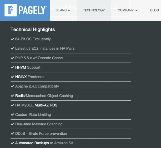 صورة لـ ما هي أفضل استضافة لمواقع WordPress ذات الزيارات العالية في 2023؟ | pagely-technology-DzTechs