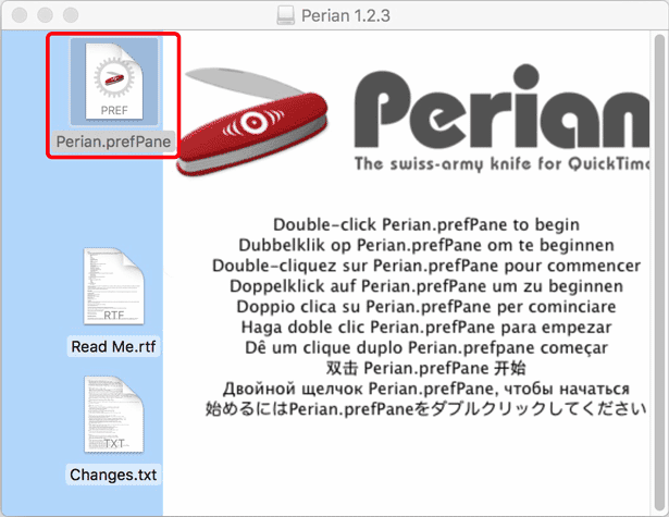 صورة لـ كيفية تشغيل ملفات MKV على الـ Mac | perian-prefpane-DzTechs