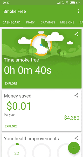 صورة لـ 7 تطبيقات Android و iOS للتوقف عن التدخين هذا العام | quit-smoking-apps-1-1-DzTechs