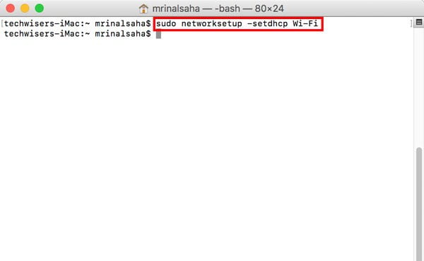 صورة لـ كيفية إعادة ضبط TCP/IP في Windows و Linux و MacOS | renewDhcp-1-DzTechs