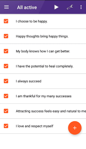 صورة لـ مجموعة من أفضل تطبيقات المُساعدة الذاتية لنظامي Android و iOS | self-help-app-17-My-Affirmations-DzTechs