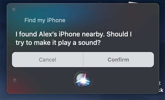 صورة لـ كيفية البحث عن الـ iPhone أو الـ iPad الخاص بك بإستخدام Siri | siri-find-iphone-confirm-alert-sound-DzTechs