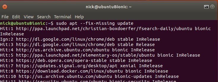 صورة لـ كيفية إصلاح الحزم المُحطمة والتالفة في نظام Ubuntu | ubuntu-packages-fix-missing-DzTechs