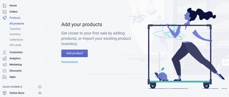 صورة لـ كيفية فتح متجر Shopify للدروبشبينغ في 6 خطوات سهلة مع Oberlo مجانا | word-image-802-e1542029614471-768x327-DzTechs