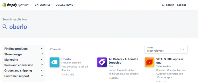 صورة لـ كيفية فتح متجر Shopify للدروبشبينغ في 6 خطوات سهلة مع Oberlo مجانا | word-image-804-e1542029912879-768x318-DzTechs