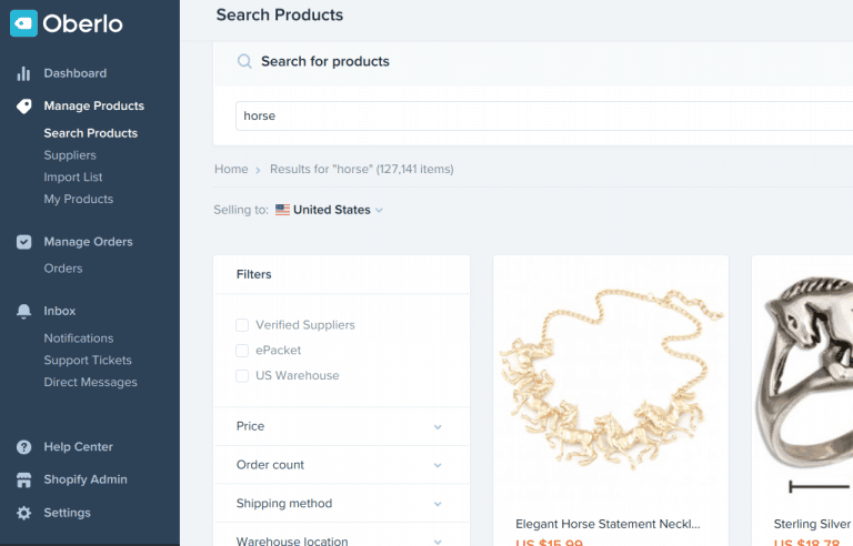 صورة لـ كيفية فتح متجر Shopify للدروبشبينغ في 6 خطوات سهلة مع Oberlo مجانا | word-image-808-e1542031543222-768x492-DzTechs