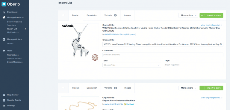 صورة لـ كيفية فتح متجر Shopify للدروبشبينغ في 6 خطوات سهلة مع Oberlo مجانا | word-image-812-e1542032371344-768x370-DzTechs