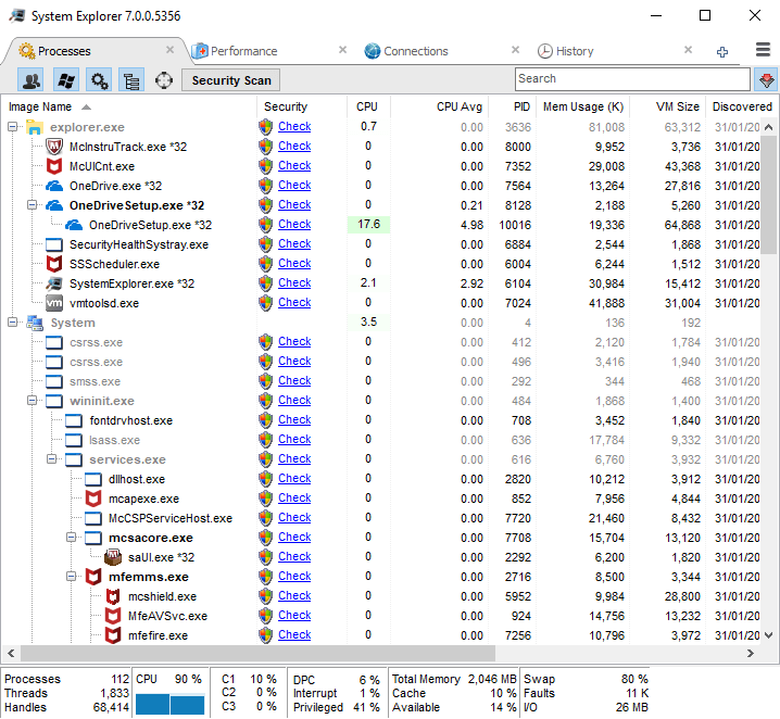 صورة لـ أفضل 6 بدائل لمدير المهام على Windows 10 | 01-task-manager-alternative-system-explorer-DzTechs