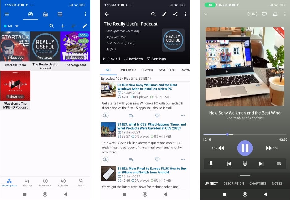 صورة لـ أفضل تطبيقات البودكاست المجانية المُتاحة لنظام Android | 7.-Podcast-Republic-min