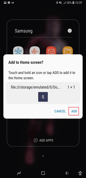 صورة لـ كيفية إرسال رسائل على WhatsApp من دون حفظ جهات الاتصال | Add-to-homescreen-firefox-DzTechs