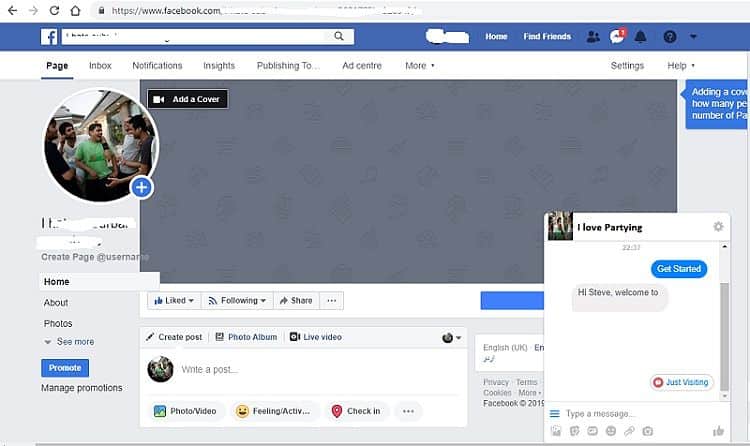 صورة لـ كيفية إنشاء Chatbot الخاص بك دون الحاجة لأي مهارات في البرمجة | Botsify-Facebook-page-Representative-only-DzTechs