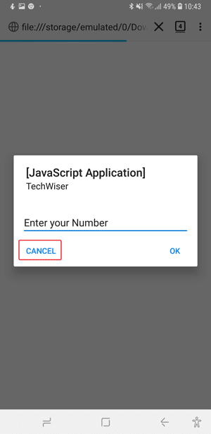 صورة لـ كيفية إرسال رسائل على WhatsApp من دون حفظ جهات الاتصال | Cancel-in-Firefox-DzTechs