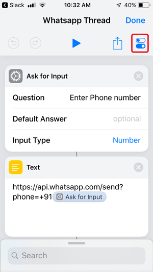 صورة لـ كيفية إرسال رسائل على WhatsApp من دون حفظ جهات الاتصال | Control-Center-DzTechs