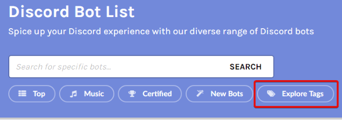صورة لـ كيف تضيف البوتات إلى خادمك على Discord | Discord-Bots-Search-DzTechs