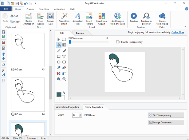 صورة لـ أفضل تطبيقات إنشاء ملفات GIF لـ Windows لاحتياجاتك المُختلفة | Easy-gif-animator-DzTechs