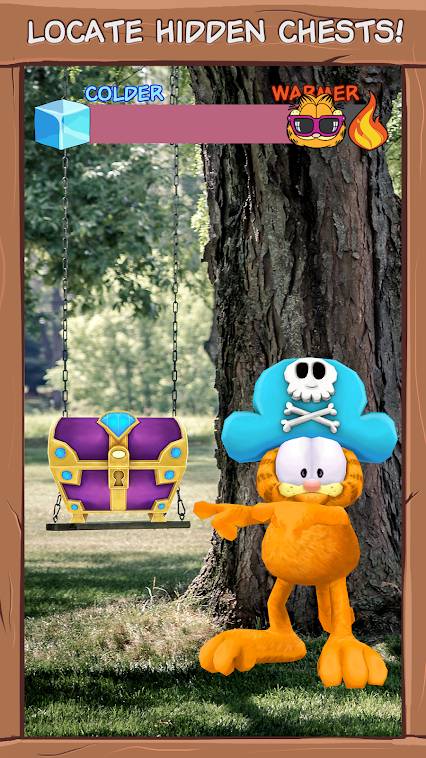 صورة لـ أفضل ألعاب الواقع المُعزز التي يُمكن لعبها على أجهزة Android | Garfield-GO-AR-Treasure-Hunt-DzTechs