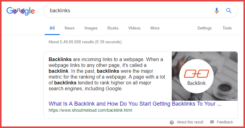 صورة لـ الدليل الشامل للمُقتطفات المُميزة من Google في عام 2023 | Google-featured-snippet-1-DzTechs