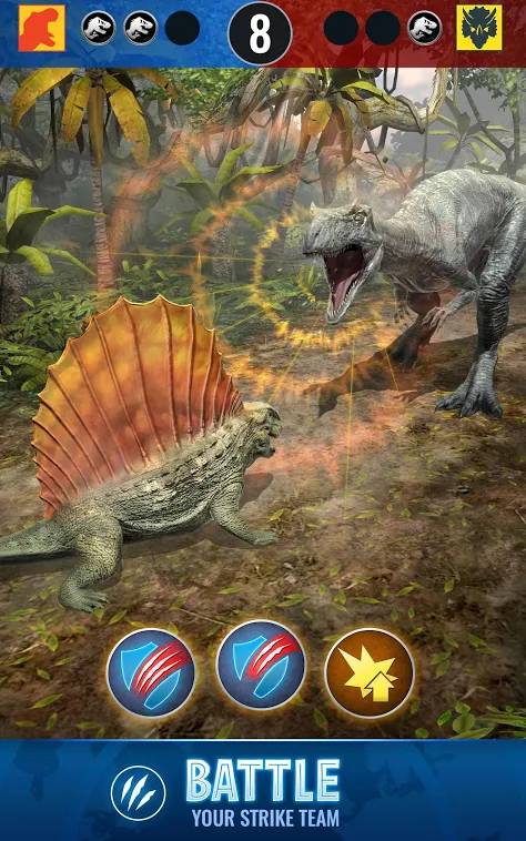صورة لـ أفضل ألعاب الواقع المُعزز التي يُمكن لعبها على أجهزة Android | Jurassic-World-Alive--DzTechs