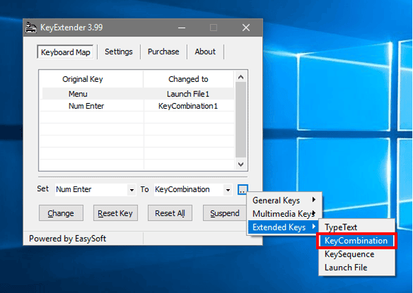 صورة لـ كيفية تغيير وظائف إختصارات لوحة المفاتيح على Windows 10/8/7 | KeyRemap_KeyCombination-DzTechs