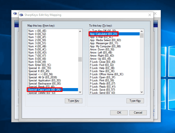 صورة لـ كيفية تغيير وظائف إختصارات لوحة المفاتيح على Windows 10/8/7 | SharpKeys_RemapKeys-DzTechs
