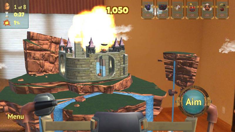 صورة لـ أفضل ألعاب الواقع المُعزز التي يُمكن لعبها على أجهزة Android | Slingshot-Island-ARCore-DzTechs