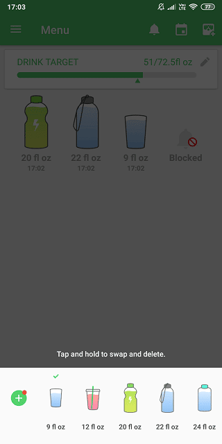 صورة لـ أفضل تطبيقات التذكير بشرب المياه للهواتف الذكية والساعات الذكية | Water-Logging-Apps-for-Android-and-iOS-with-Smartwatch-Support-3-DzTechs