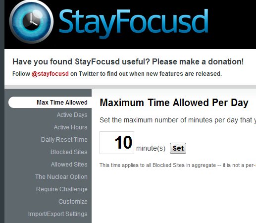 صورة لـ 4 طرق لحظر مواقع الويب على Google Chrome | block-websites-chrome-stayfocusd-settings-DzTechs