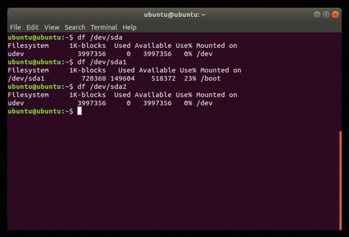 صورة لـ كيفية التحقق من مساحة القرص وإدارتها في نظام Linux | dfdisk-min-DzTechs
