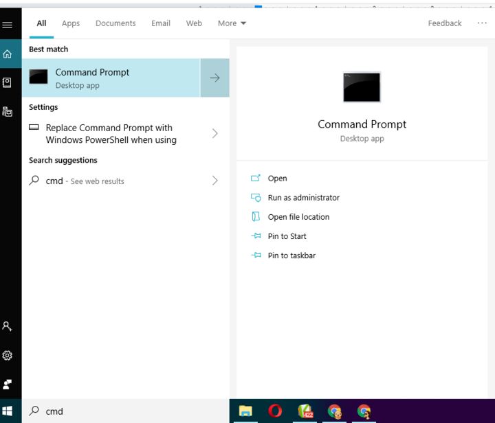 صورة لـ كيفية إصلاح خطأ خادم DNS لا يستجيب على نظام Windows | dns-error-command-prompt-DzTechs