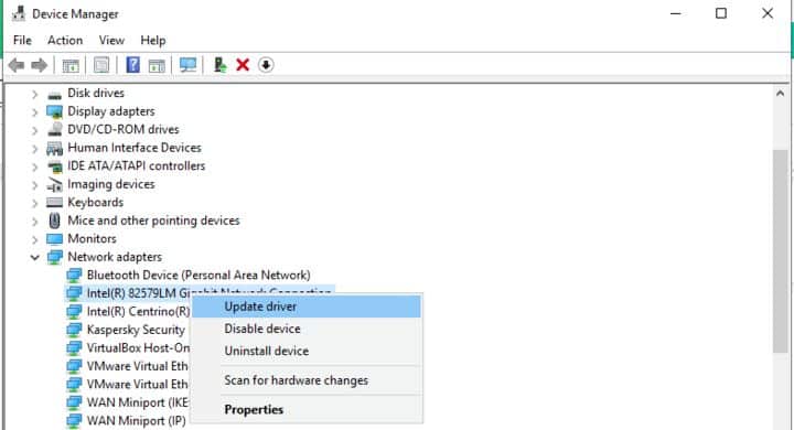صورة لـ كيفية إصلاح خطأ خادم DNS لا يستجيب على نظام Windows | dns-error-update-driver-DzTechs