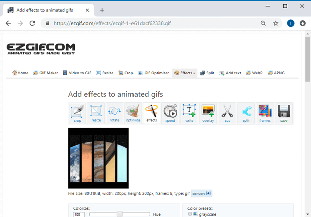صورة لـ أفضل تطبيقات إنشاء ملفات GIF لـ Windows لاحتياجاتك المُختلفة | ezgif-DzTechs