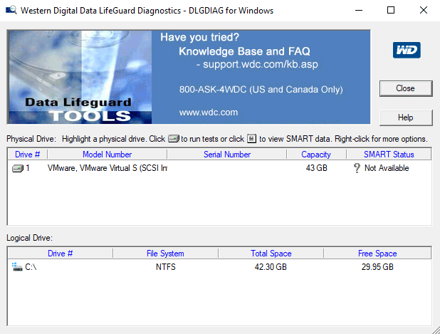 صورة لـ أفضل أدوات التحقق من صحة محرك الأقراص الثابتة لنظام Windows 10 | hard-disk-testing-tool-wd-data-lifegaurd-DzTechs