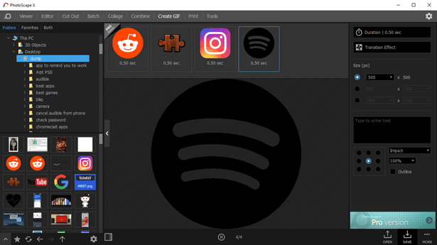 صورة لـ أفضل تطبيقات إنشاء ملفات GIF لـ Windows لاحتياجاتك المُختلفة | photoscape-DzTechs