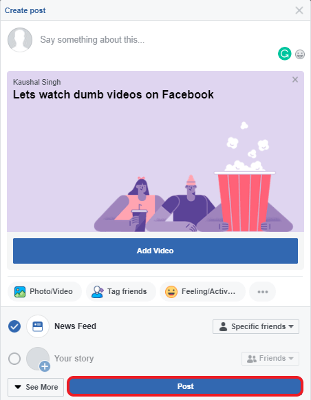 صورة لـ كيف تُشاهد مختلف الفيديوهات على Facebook مع الأصدقاء والعائلة | rename-party-DzTechs