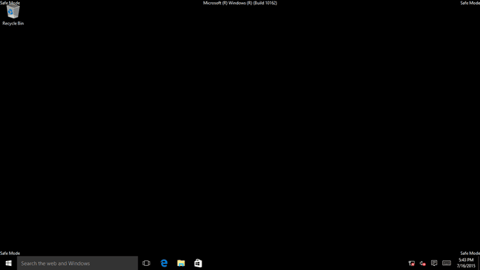 صورة لـ ما هو الوضع الآمن في نظام Windows 10؟ | safe-mode-vs-clean-boot-safe-mode-desktop-DzTechs