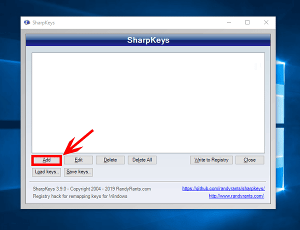 صورة لـ كيفية تغيير وظائف إختصارات لوحة المفاتيح على Windows 10/8/7 | sharp_keys-1-DzTechs