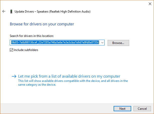 صورة لـ كيفية تحديث وإعادة تثبيت برنامج Realtek HD Audio Driver | update-reinstall-realtek-hd-audio-manager-browse-for-drivers-DzTechs