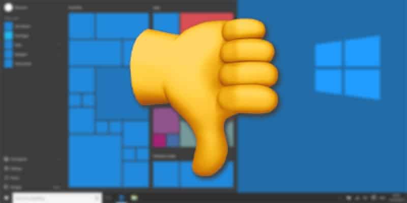 صورة لـ قائمة مُختصرة من الأشياء في نظام Windows 10 التي تتسم بالخطورة | windows-10-sucks-hero1-DzTechs