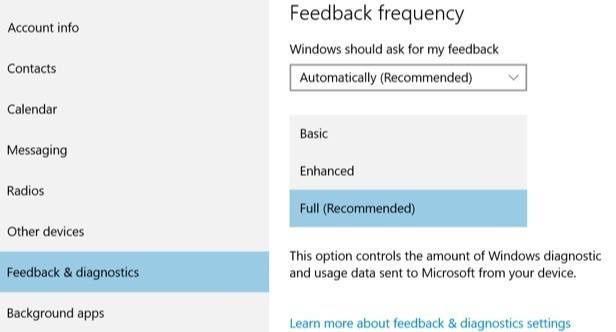 صورة لـ قائمة مُختصرة من الأشياء في نظام Windows 10 التي تتسم بالخطورة | windows10privacy-telemetry-DzTechs