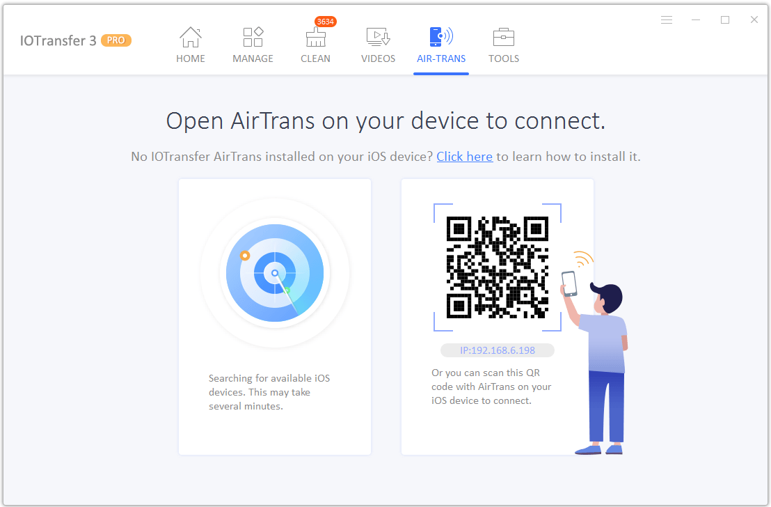صورة لـ مراجعة IOTransfer 3 : أفضل برنامج لإدارة iPad / iPhone مع الكثير من الميزات | 10.+airtrans-DzTechs