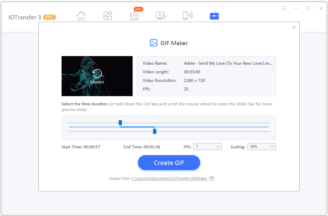 صورة لـ مراجعة IOTransfer 3 : أفضل برنامج لإدارة iPad / iPhone مع الكثير من الميزات | 12.gif-maker-DzTechs