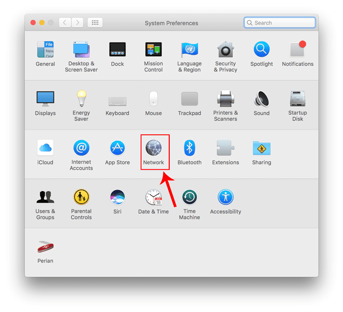 صورة لـ كيفية تغيير خادم DNS. دليل عميق لجميع المنصات | 5ccc0b678c55d_Network_Symbol-DzTechs