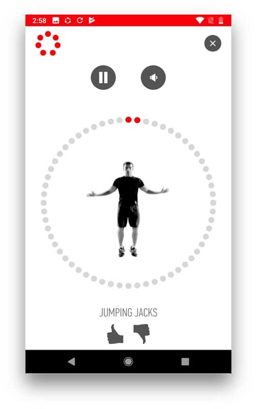 صورة لـ أفضل تطبيقات مُمارسة التمارين الرياضية التي يمكنك استخدامها دون معدات | 7-minute-workout-DzTechs