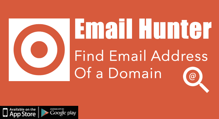 صورة لـ كيفية البحث عن عنوان البريد الإلكتروني لأي نطاق مع Email Hunter في 1 دقيقة | Find-email-Address-of-Domain
