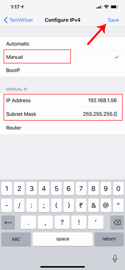 صورة لـ كيفية تعيين عنوان IP ثابت على أنظمة التشغيل المختلفة للأجهزة الخاصة بك | IPv4_Configuration_Menu-DzTechs